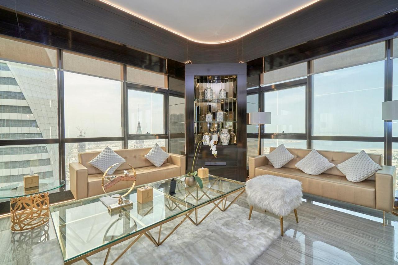 Ateliérové apartmá s 5 ložnicemi – 360stupňový panoramatický výhled na moře a mrakodrap Burdž Chalífa – nejvyšší patro (72.)