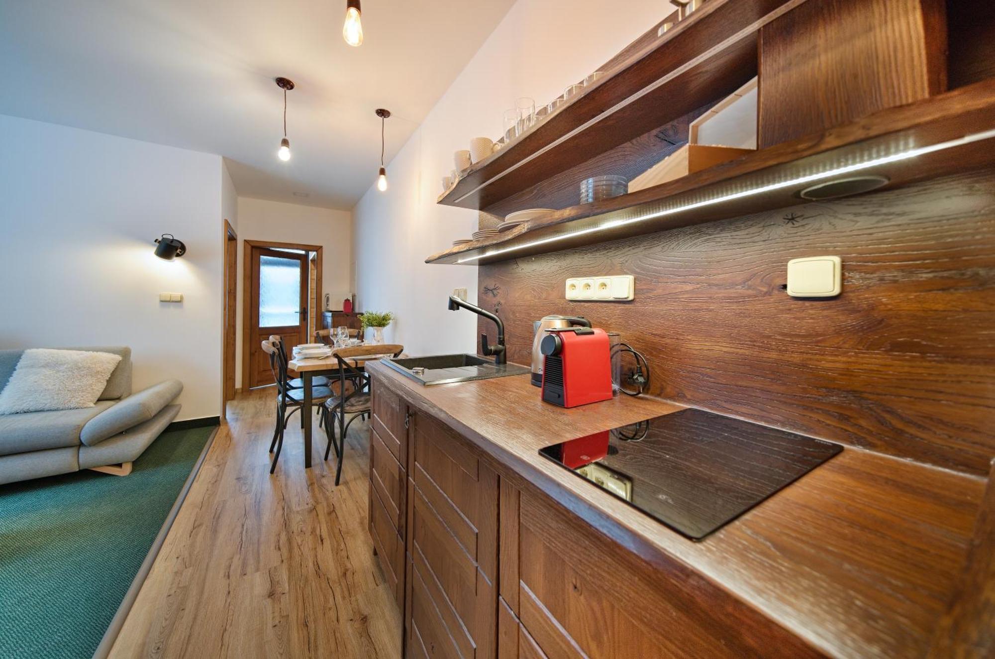 Apartmán s 1 ložnicí a soukromou saunou