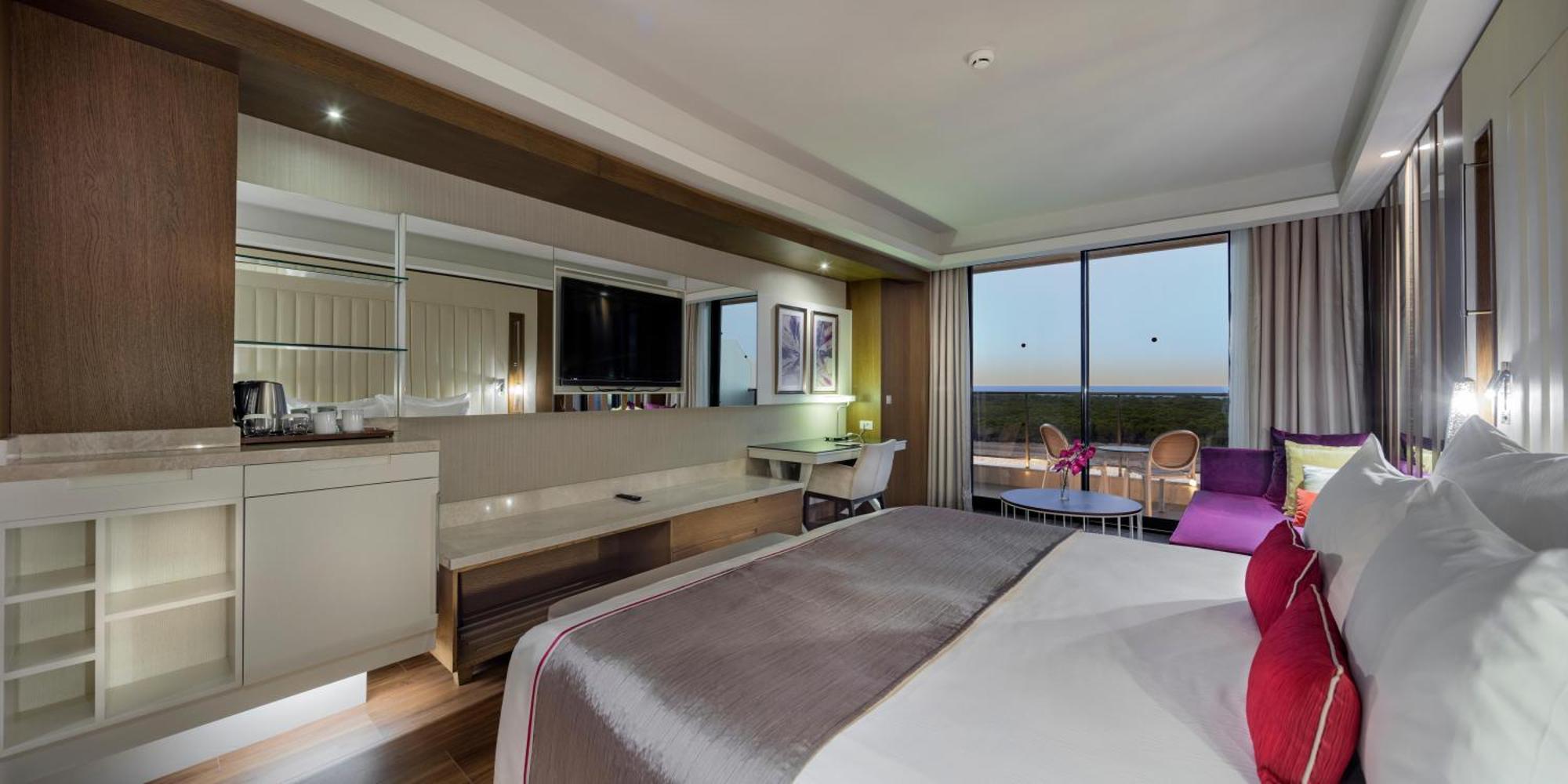 Rodinné apartmá s výhledem na moře