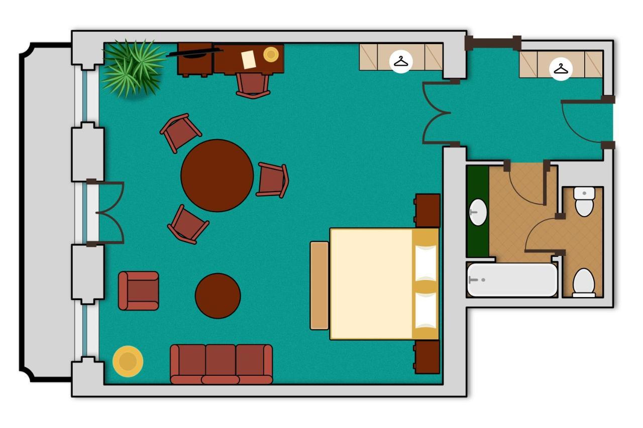 Apartmá Junior se vstupem do wellness